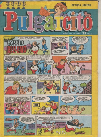 Pulgarcito numero 2491 (numerado 2 en trasera)