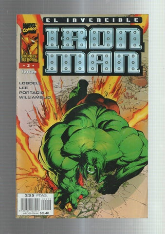 Planeta: Iron Man Heroes Reborn numero 02: Hulk aplasta