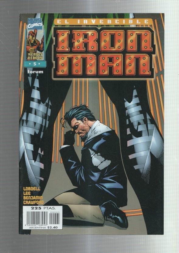 Iron Man Heroes Reborn numero 05: La herencia del torbellino