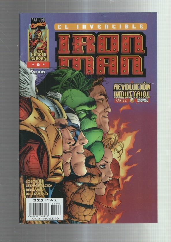 Planeta: Iron Man Heroes Reborn numero 06: Revolucion industrial