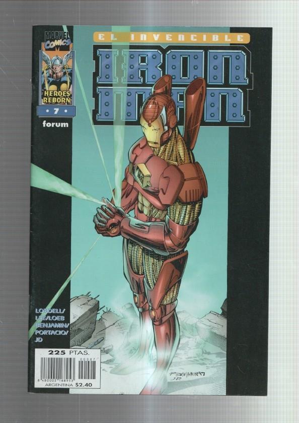 Iron Man Heroes Reborn numero 07: Mirar atras con ira