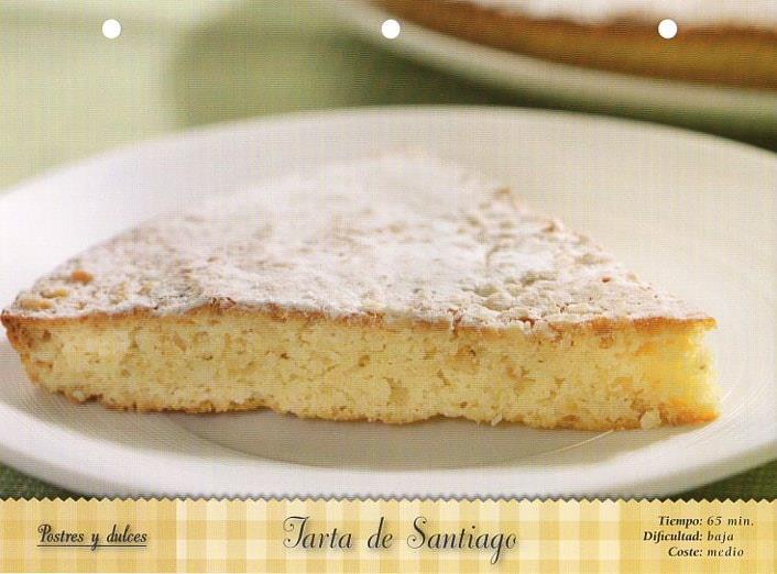 LAMINA V09811: Tarta de Santiago