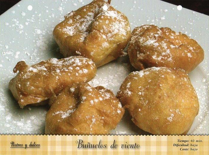 LAMINA V09813: Buñuelos de viento