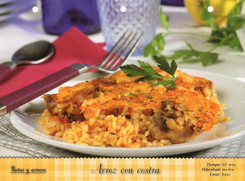 LAMINA V09807: Arroz con costra