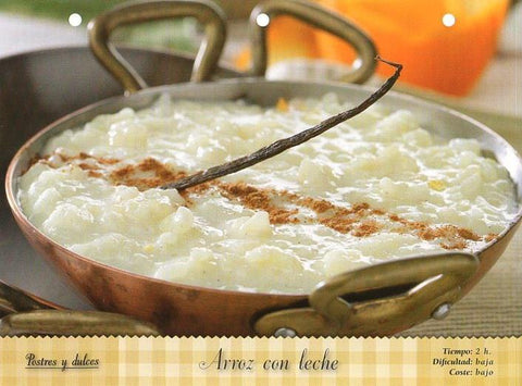 LAMINA V09805: Arroz con leche