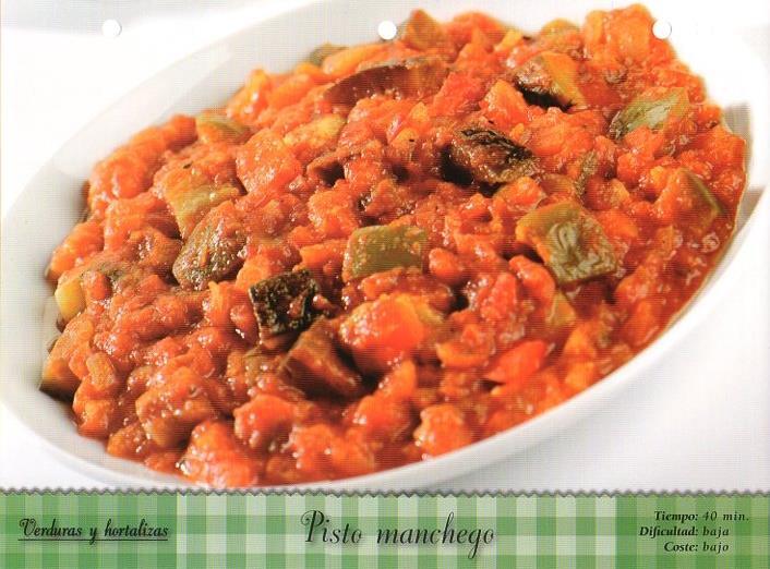 LAMINA V09831: Pisto manchego