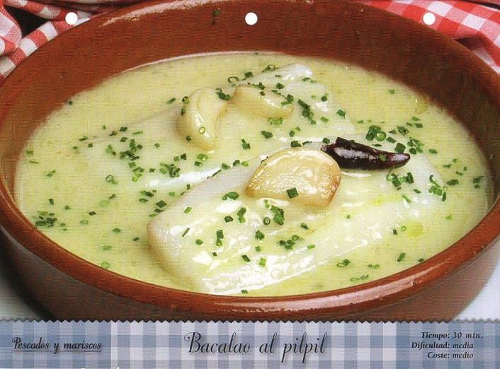 LAMINA V09802: Bacalao al pilpil