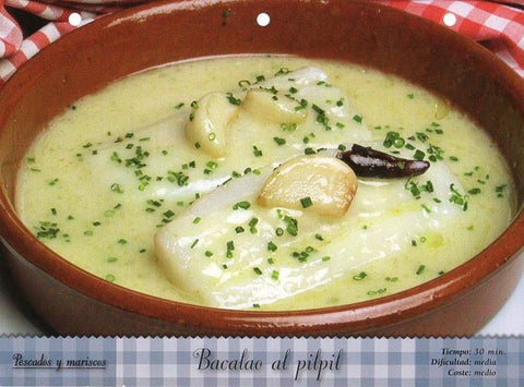 LAMINA V09802: Bacalao al pilpil