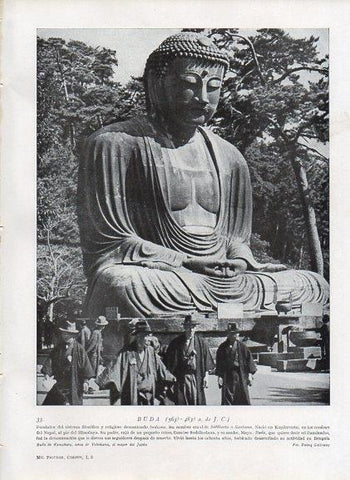 LAMINA V09882: Buda de Kamakura