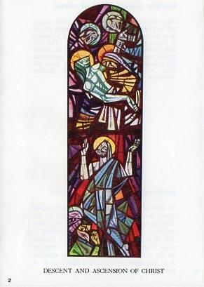 LAMINA V09837: Deposicion y Ascension de Cristo