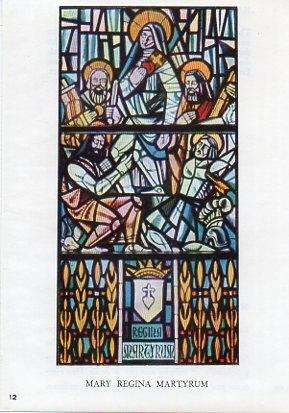 LAMINA V09847: Maria Regina Martyrum