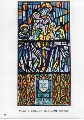 LAMINA V09849: Maria Regina Sacratissimi Rosarii