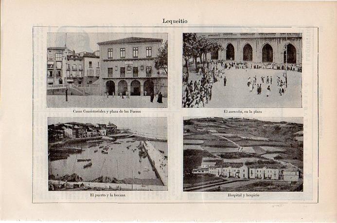 LAMINA V09725: Vistas de Lequeitio