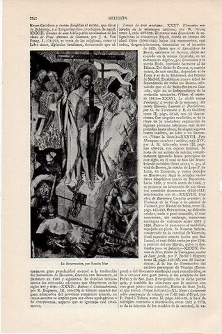 LAMINA V09680: La Resurreccion, por Ramon Mur