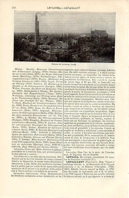 LAMINA V09763: Fabrica de levadura 