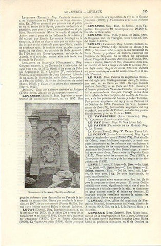 LAMINA V09764: Monumento a Levassor