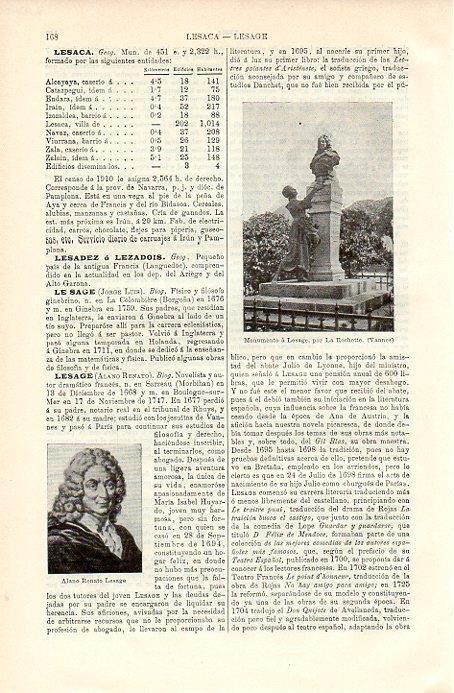 LAMINA V09747: Monumento a Lesage en Vannes