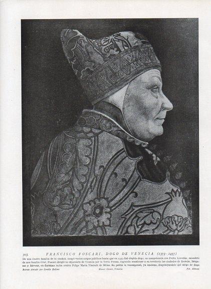 LAMINA V09994: Francisco Foscari, por Gentile Bellini