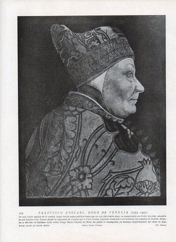 LAMINA V09994: Francisco Foscari, por Gentile Bellini