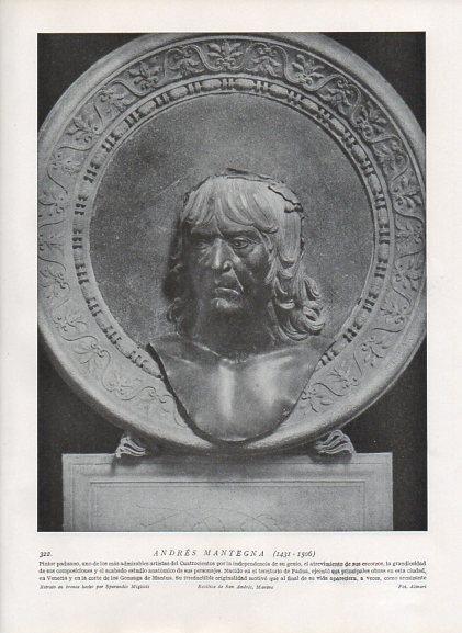 LAMINA V10004: Andres Mantegna, por Sporandio Miglioli
