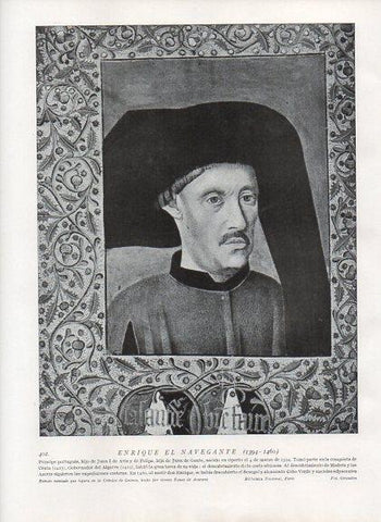 LAMINA V10043: Retrato de Enrique el Navegante