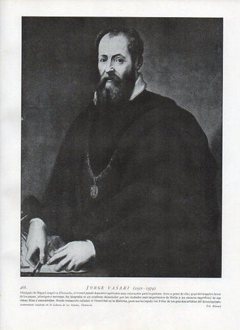 LAMINA V10074: Autorretrato de Jorge Vasari