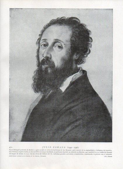 LAMINA V10075: Autorretrato de Julio Romano