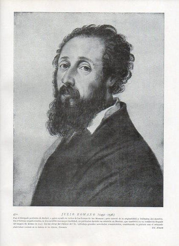 LAMINA V10075: Autorretrato de Julio Romano