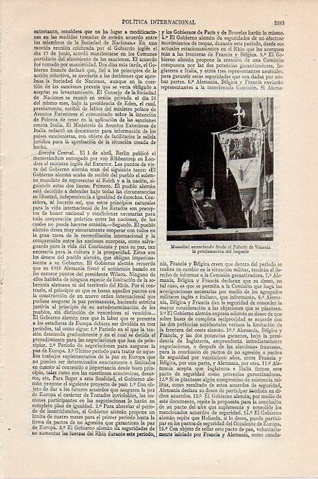 LAMINA V09677: Mussolini en Palacio de Venecia