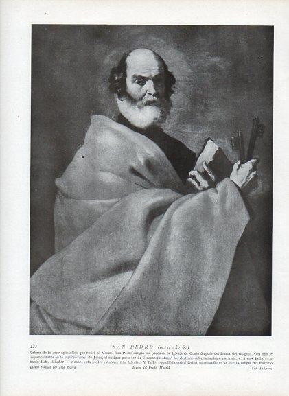 LAMINA V09915: San Pedro, por Jose Ribera