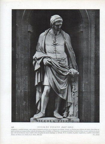 LAMINA V09973: Estatua de Nicolas Pisano