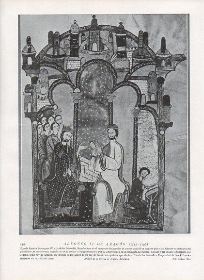 LAMINA V09965: Alfonso II de Aragon, Llibre del Feus