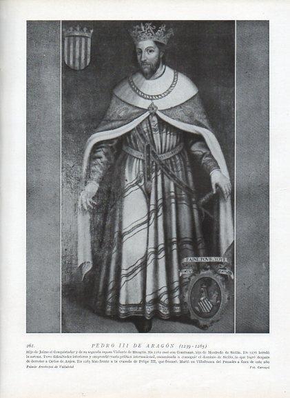 LAMINA V09976: Pedro III de Aragon