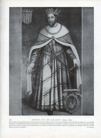 LAMINA V09976: Pedro III de Aragon