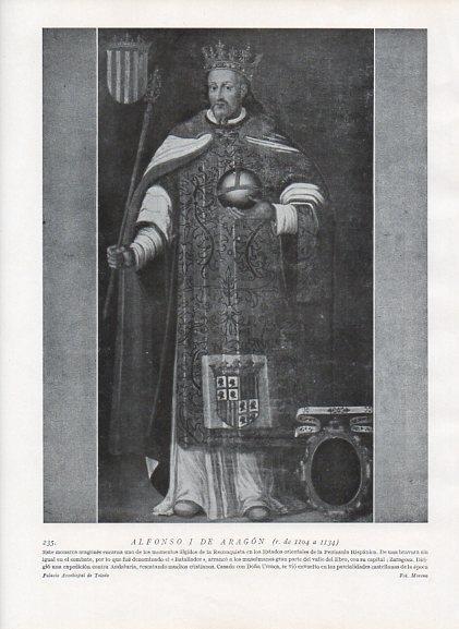 LAMINA V09963: Alfonso I de Aragon, Palacio Arzobispal de Toledo