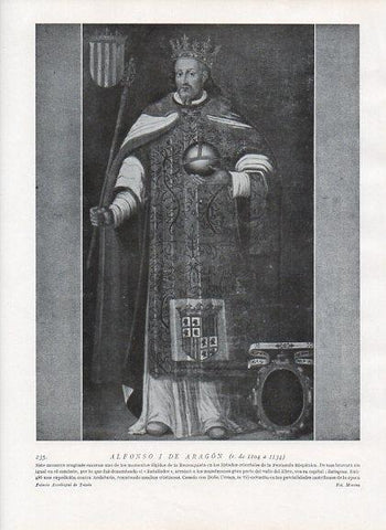 LAMINA V09963: Alfonso I de Aragon, Palacio Arzobispal de Toledo