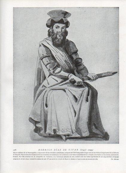 LAMINA V09959: Rodrigo Diaz de Vivar, por Avrial