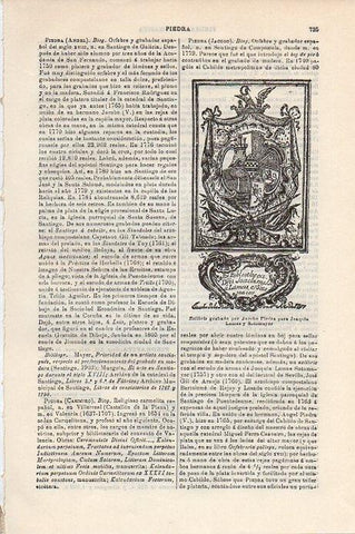 LAMINA V09410: Exlibris, grabado por Jacobo Piedra