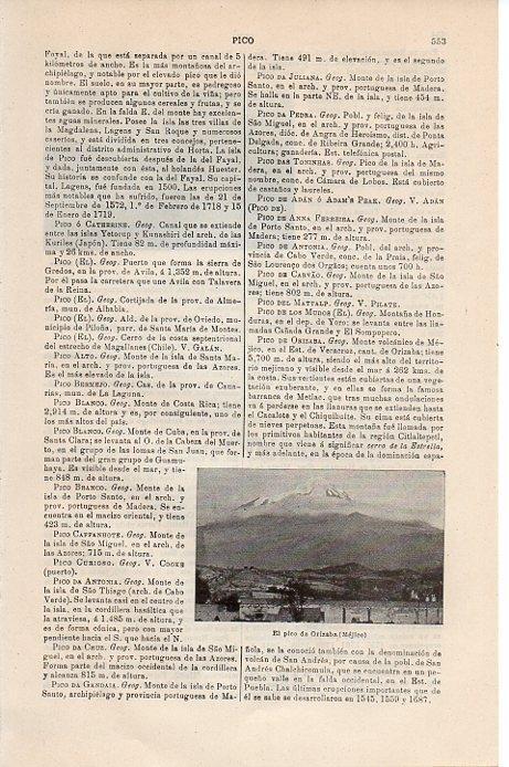 LAMINA V09369: Pico de Orizaba, Mejico