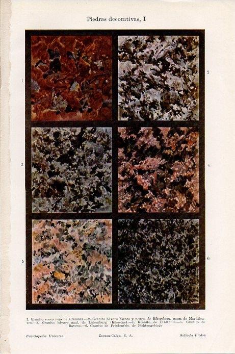 LAMINA V09383: Piedras decorativas I