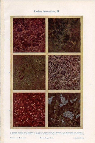 LAMINA V09384: Piedras decorativas II