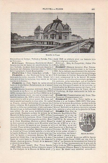 LAMINA V09451: Estacion de Pilsen, Alemania