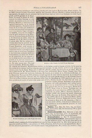 LAMINA V09461: A plena vida, por Pinazo Martinez