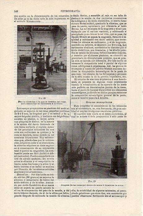 LAMINA V09294: Prensa hidraulica para determinar la resistencia de las rocas