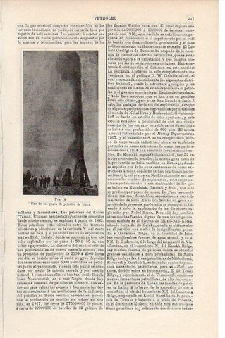 LAMINA V09303: Pozos de petroleo en Baku