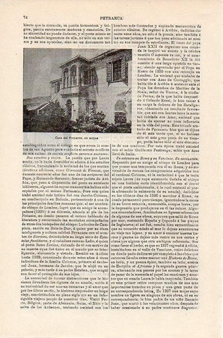 LAMINA V09283: Casa del Petrarca en Arqua