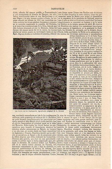 LAMINA V09262: Un fuerte en los Dardancios, por L. Brunet