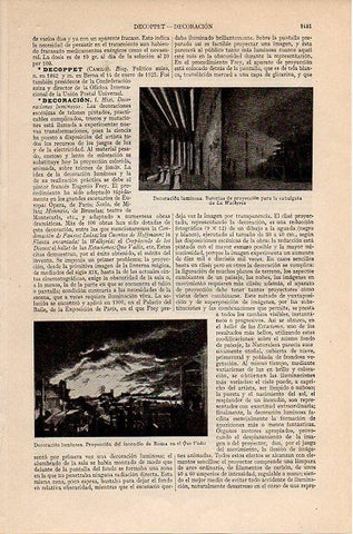 LAMINA V09264: Proyeccion del incendio de Roma en el Quo Vadis 