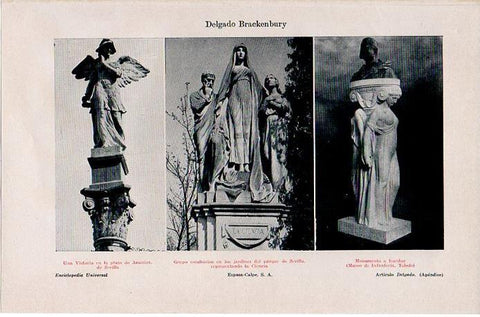 LAMINA V09267: Esculturas por Delgado Brackenbury