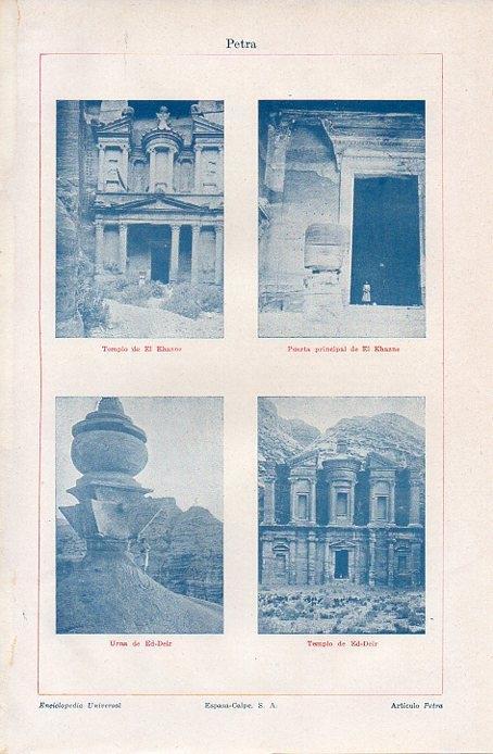 LAMINA V09278: Vistas de Petra, Jordania